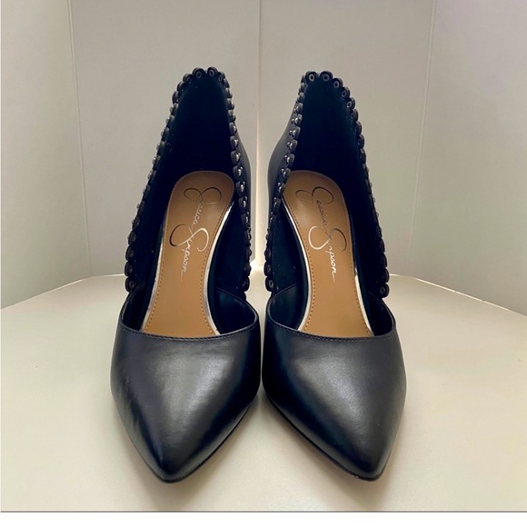 NWOT Jessica Simpson Paulene Black Pumps. Sz: 8 - Picture 6 of 9